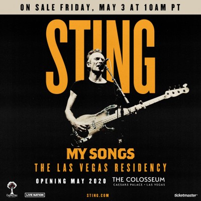 Caesars Ent. and the Colosseum present : Sting !