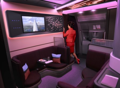 Décollage imminent de l’A350-1000 Virgin Atlantic